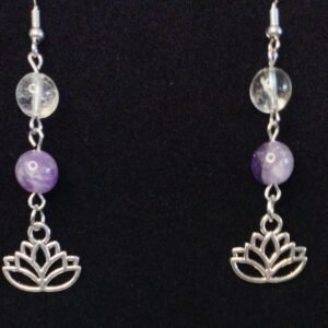 Boucles d'oreilles "Lotus"