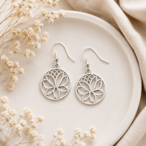 Boucles d'oreilles "Lotus"